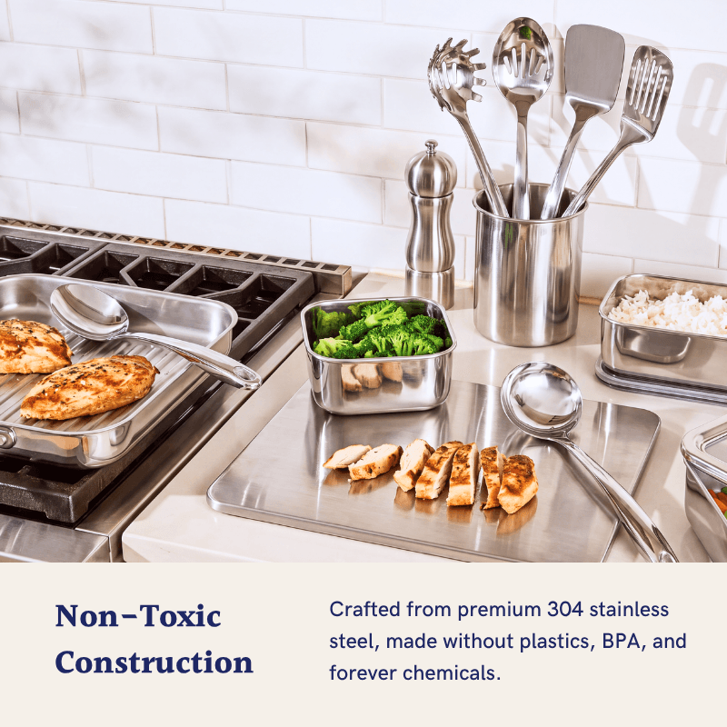 12-Piece Stainless Steel Utensil Set