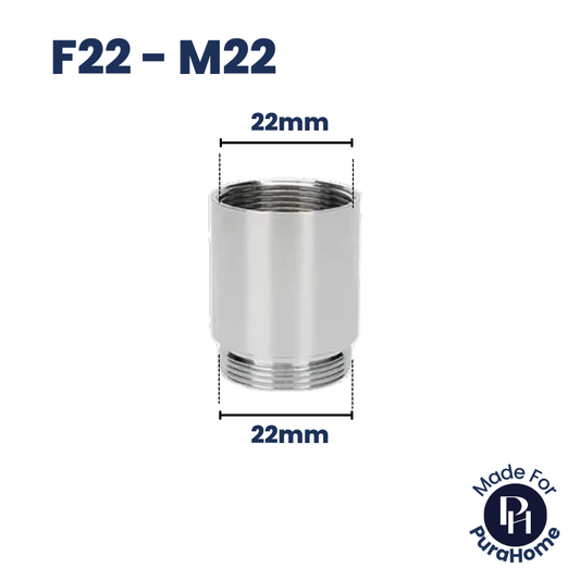 22mm Female