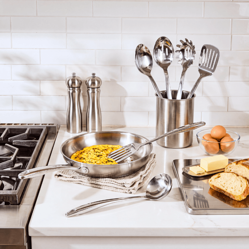 12-Piece Stainless Steel Utensil Set