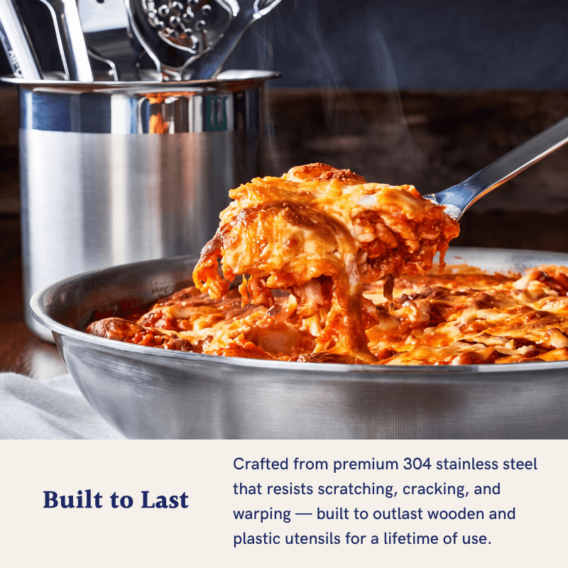 12-Piece Stainless Steel Utensil Set