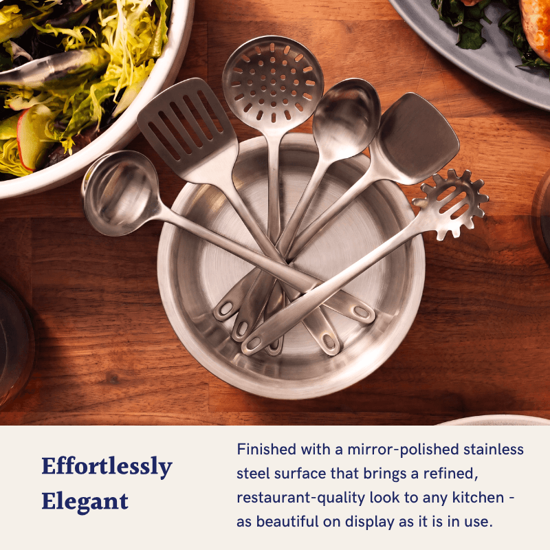 12-Piece Stainless Steel Utensil Set