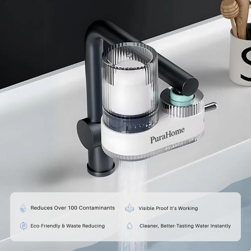 PuraHome™ Tap Water Filter (B2G1FREE SALE)
