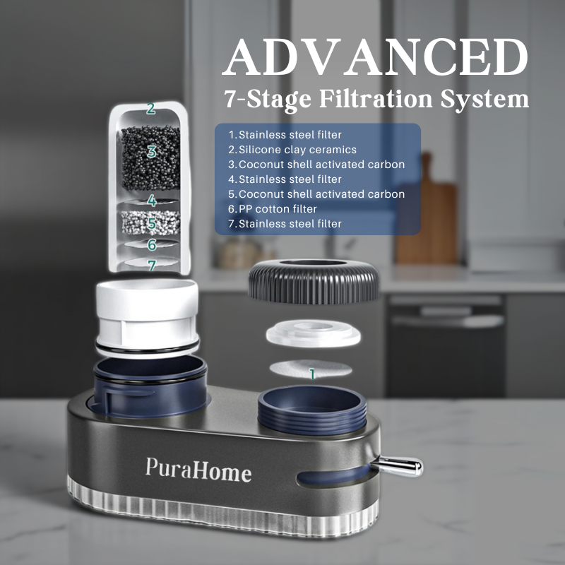 PuraHome™ Tap Water Filter (B2G1FREE SALE)