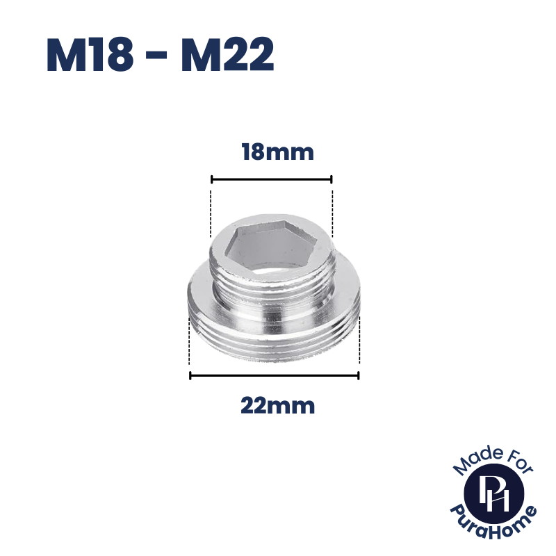 18mm Male Short