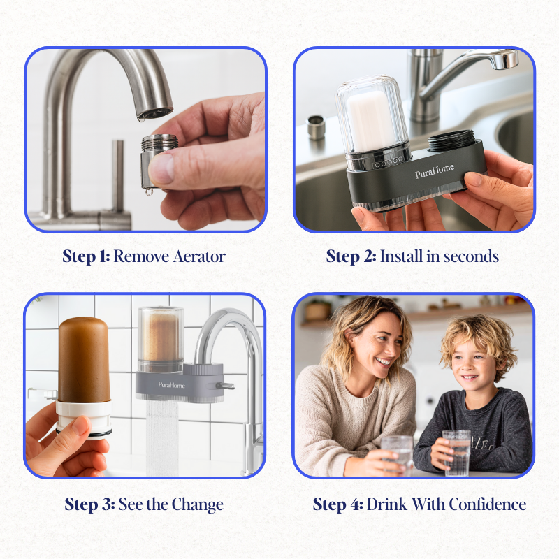 PuraHome™ Tap Water Filter